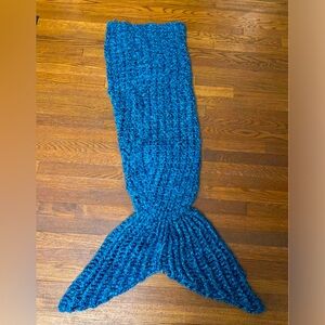 Adult crochet mermaid blanket